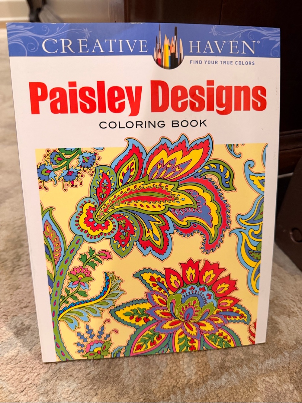 Harper Paisley Designs Coloring Book — Multicolor